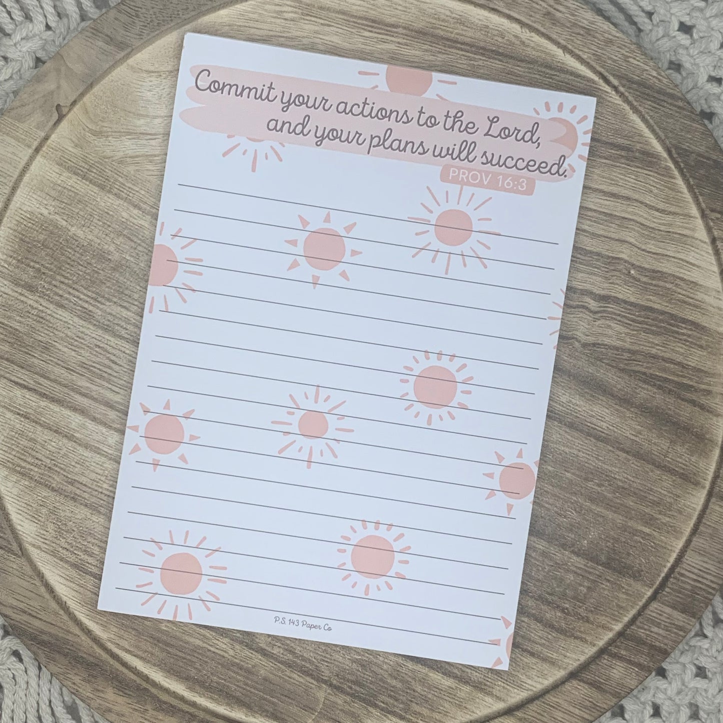 Faith Notepad