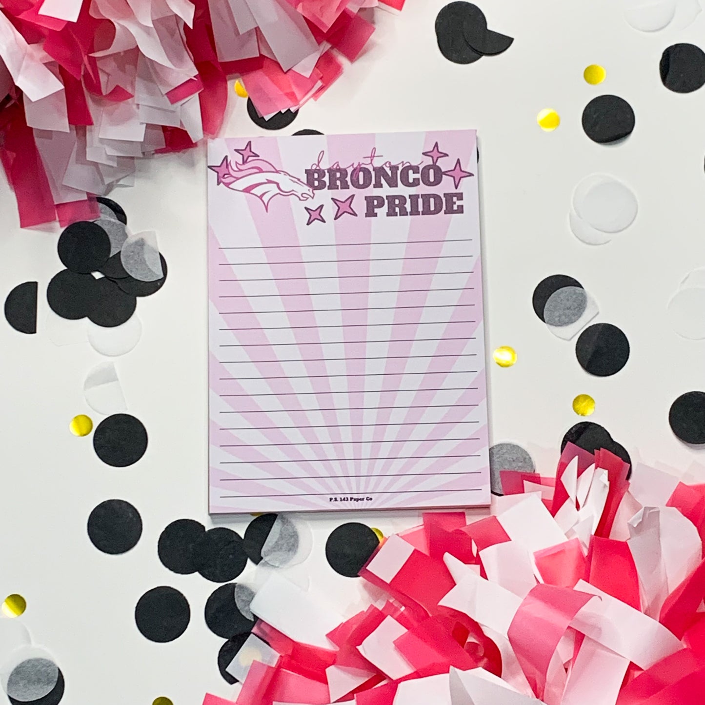 School Spirit Notepad