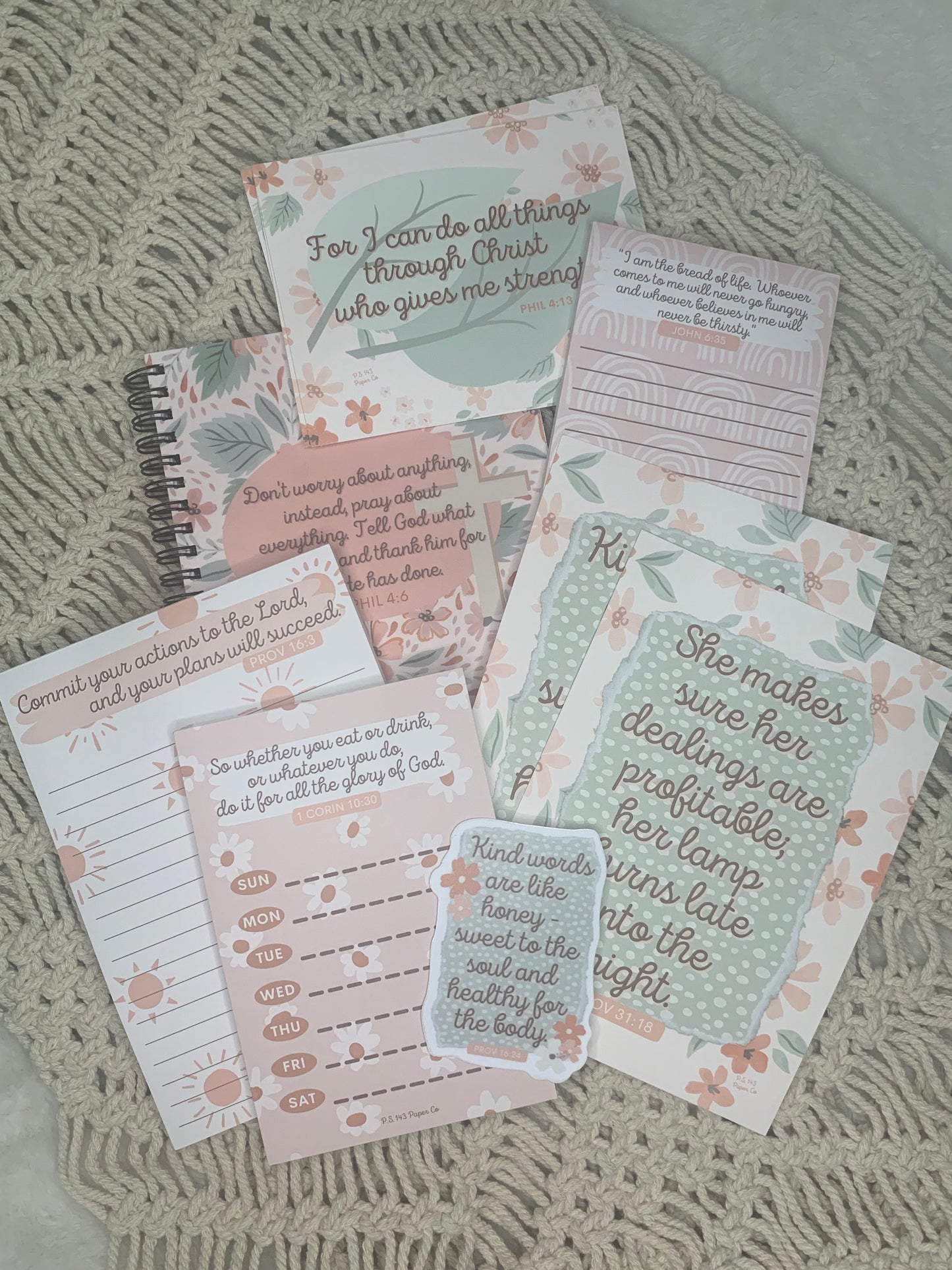 Faith Spiral Notebook