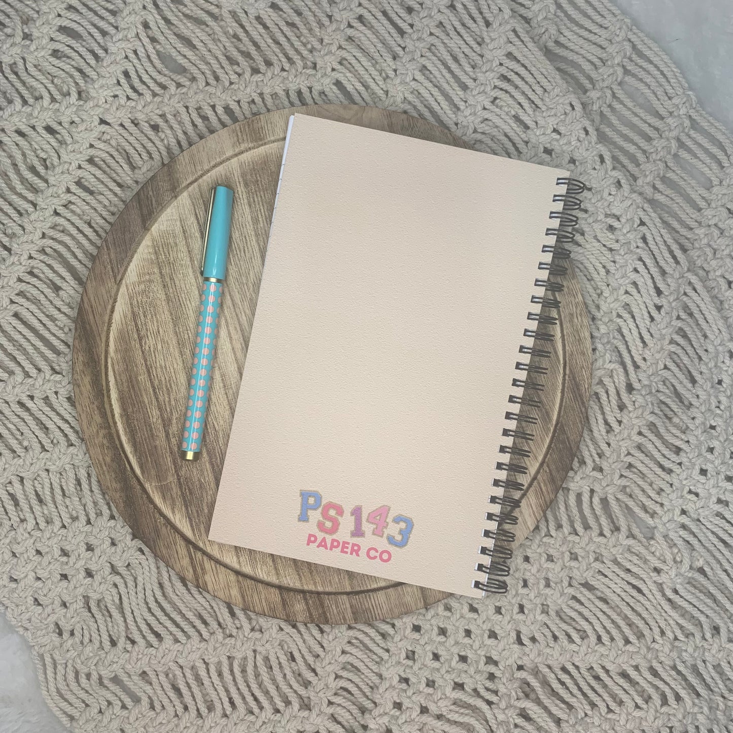 Varsity Patch Spiral Notebook