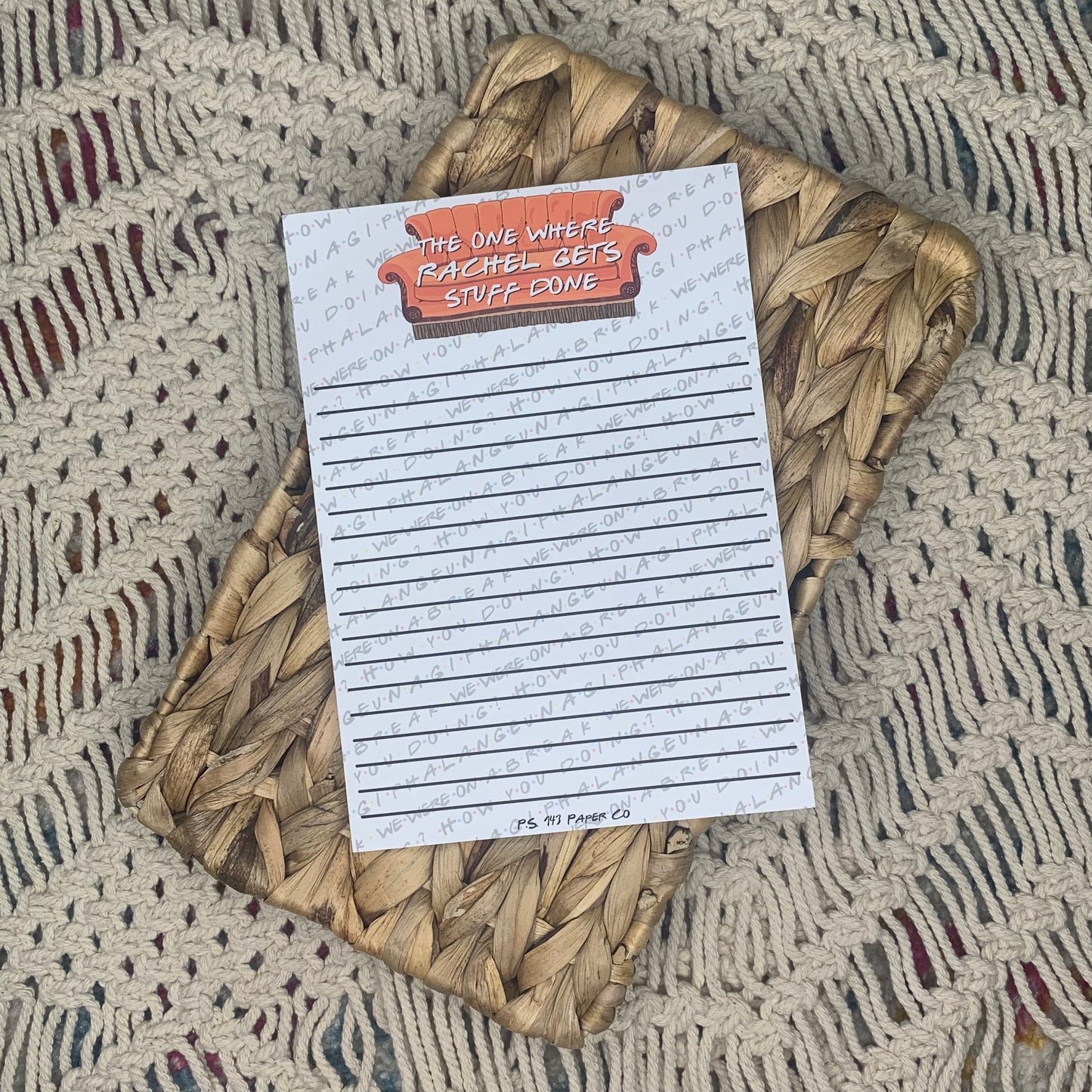 **PREORDERS CLOSED** Friends Stationery Bundle