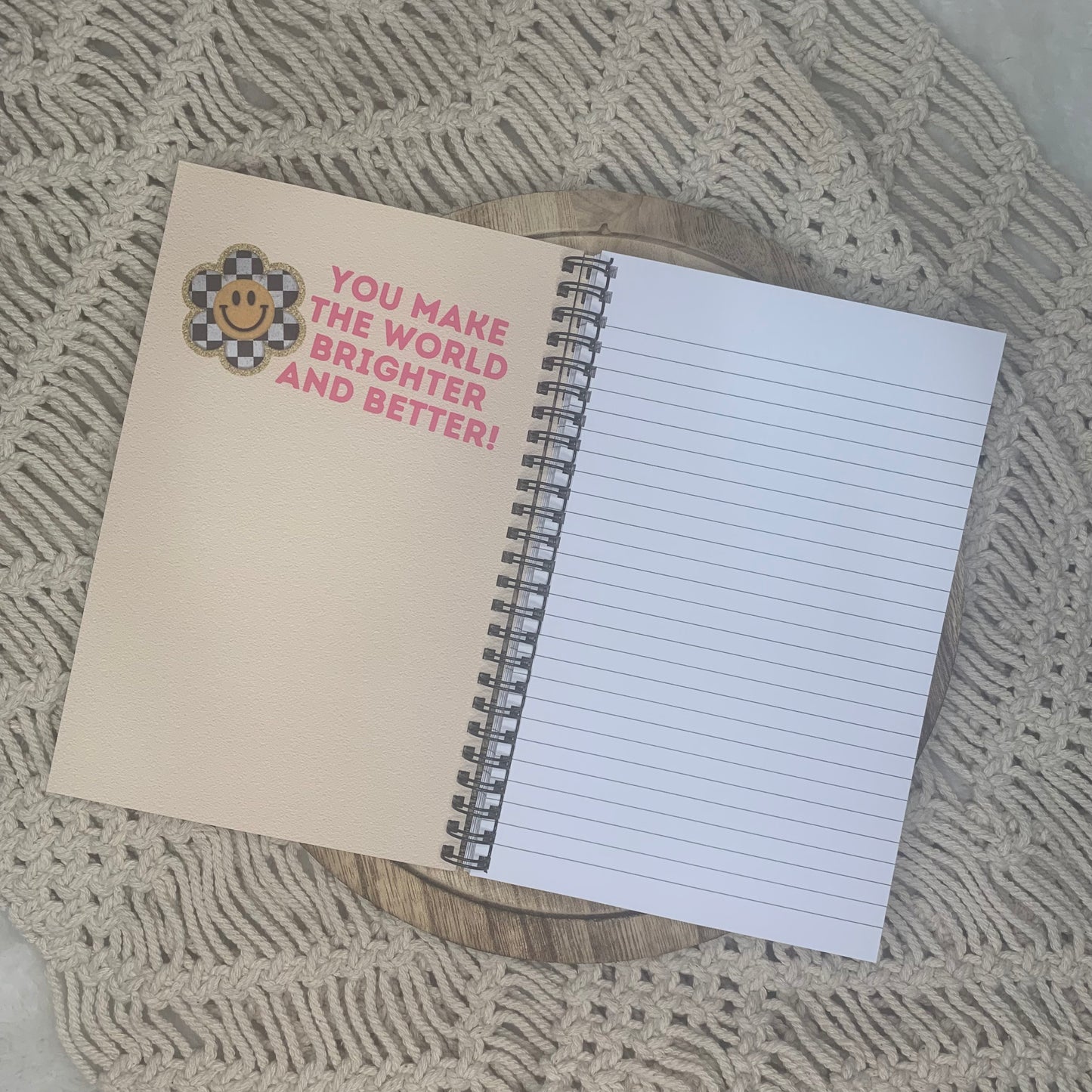 Varsity Patch Spiral Notebook