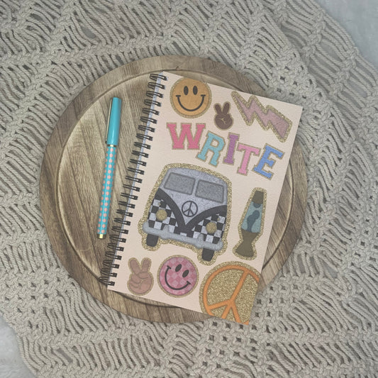 Varsity Patch Spiral Notebook