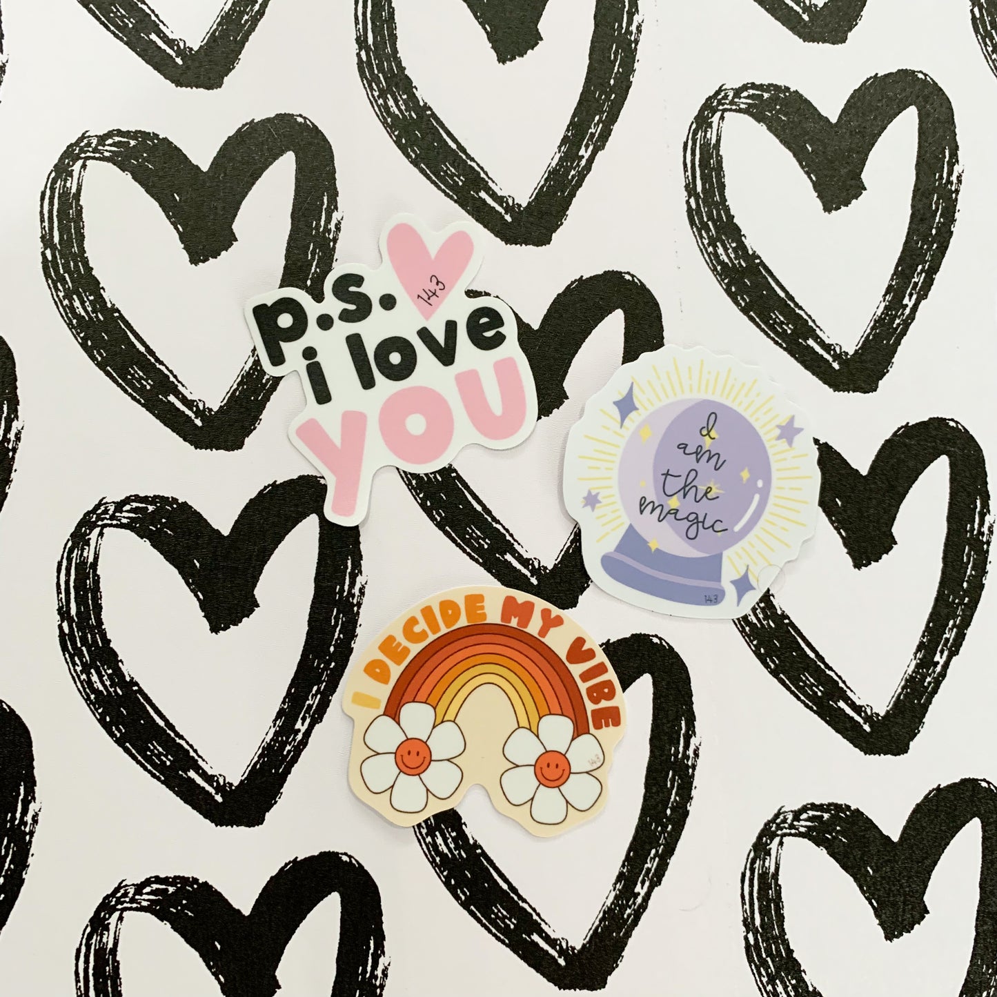 I Decide My Vibe - Affirmation Sticker