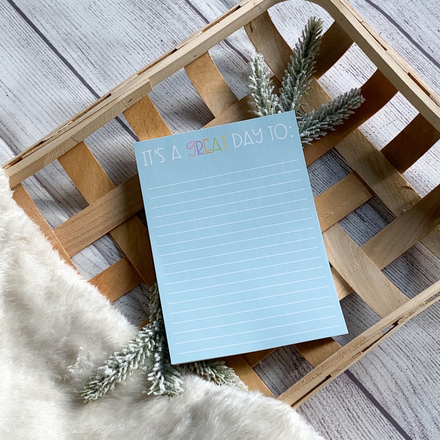 It's a Great Day Notepad