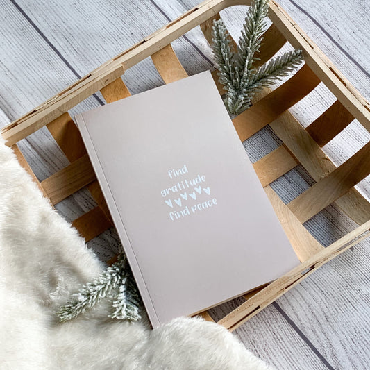 Find Gratitude Find Peace Gratitude Journal