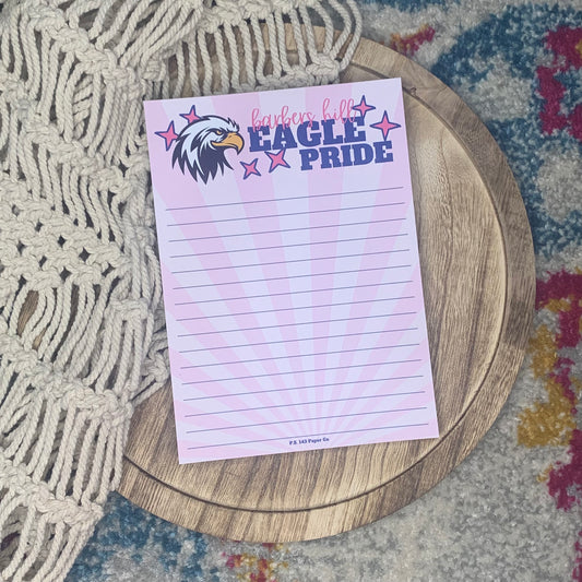 School Spirit Notepad