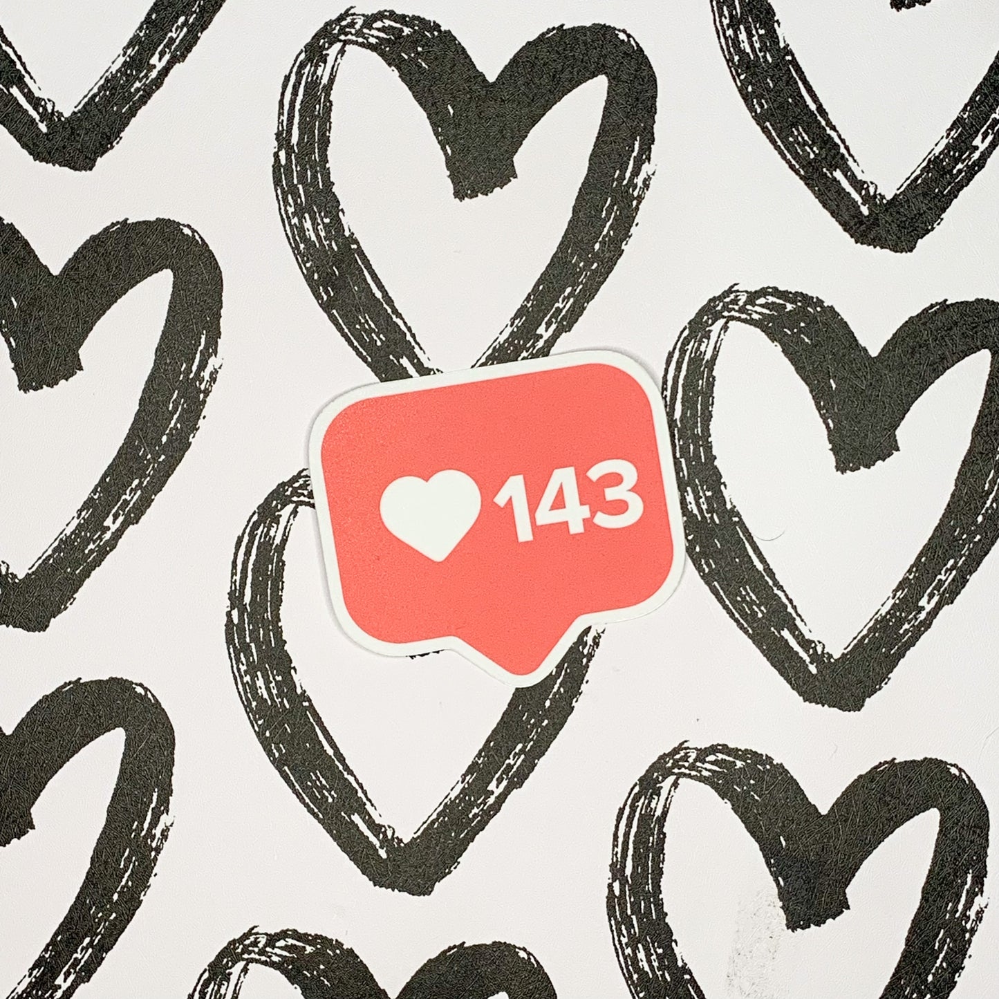 143 Likes - Affirmation Sticker