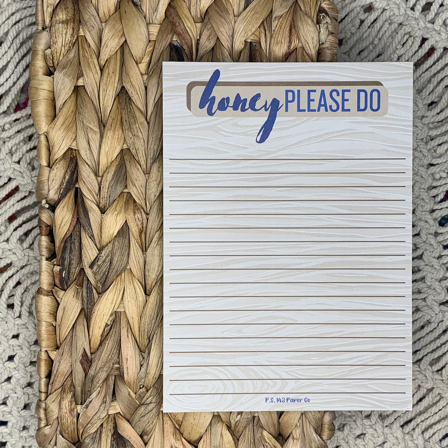 Honey Do List Notepad