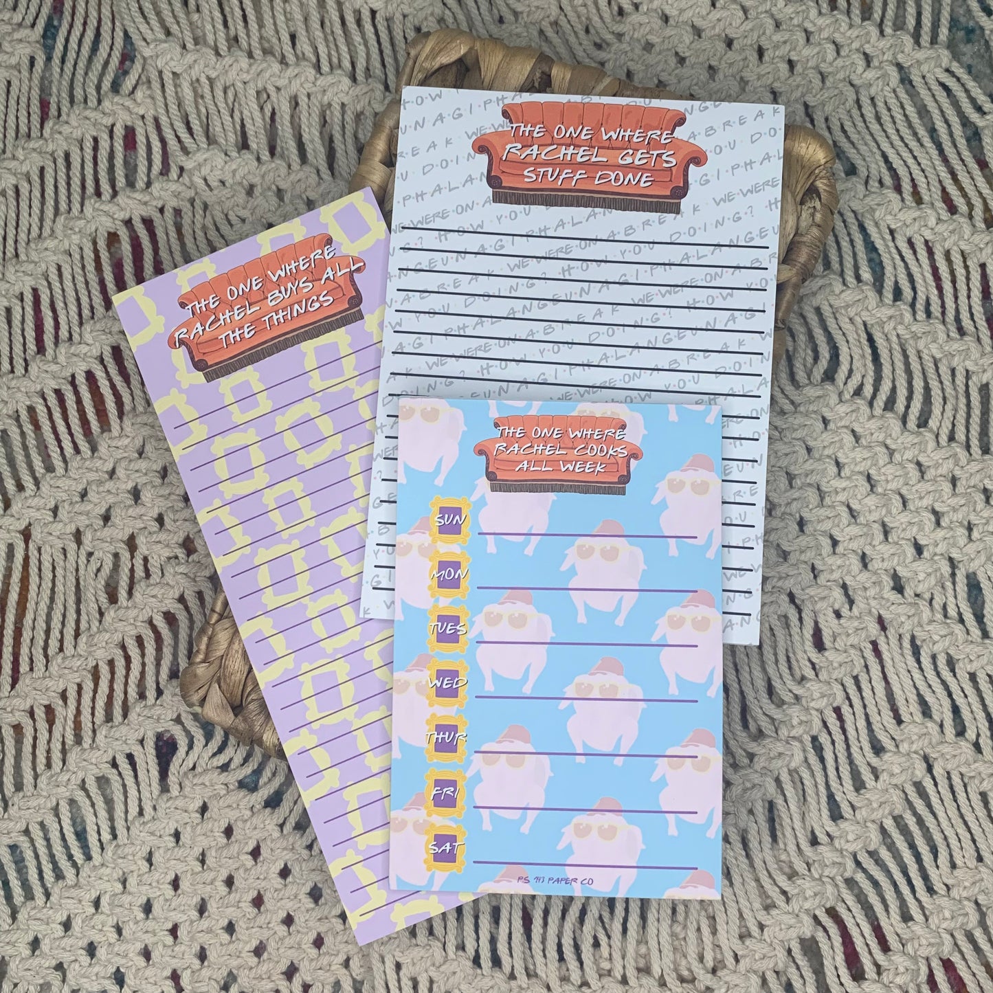 **PREORDERS CLOSED** Friends Stationery Bundle