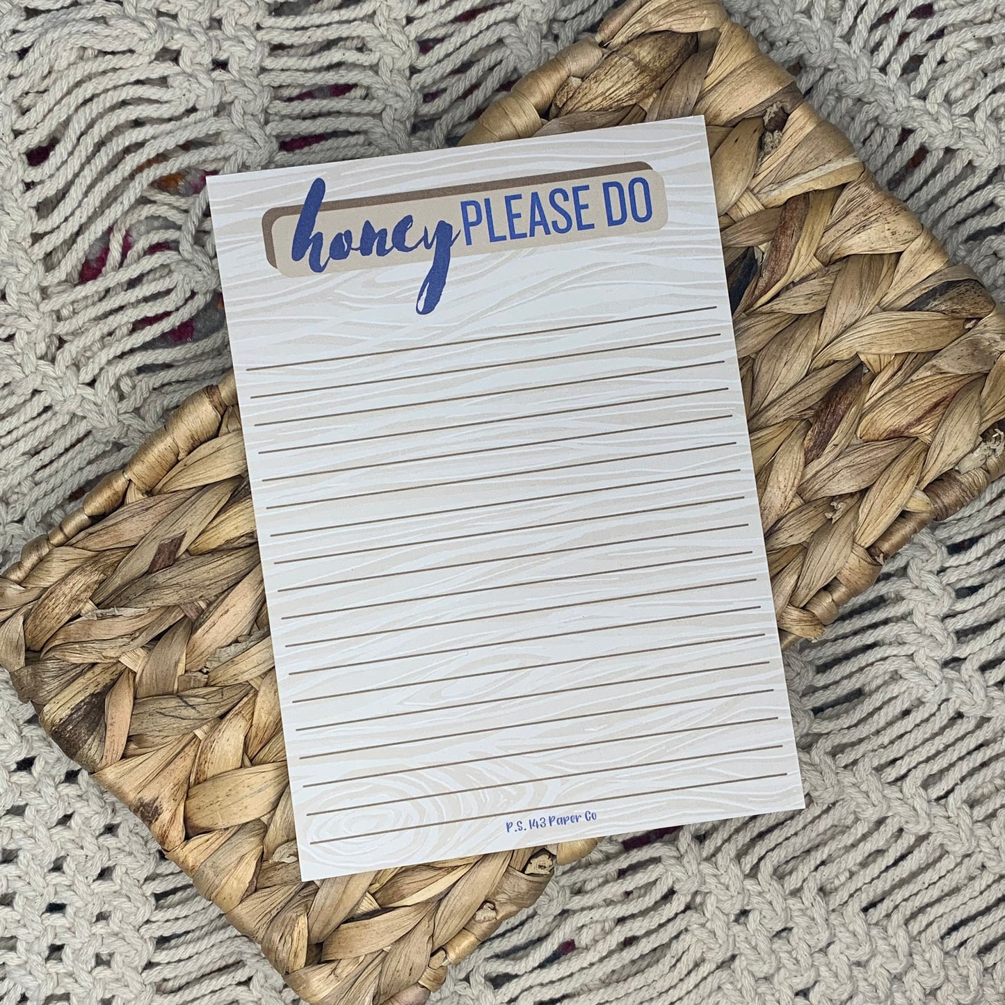 Honey Do List Notepad