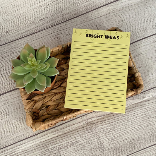 Bright Ideas Notepad
