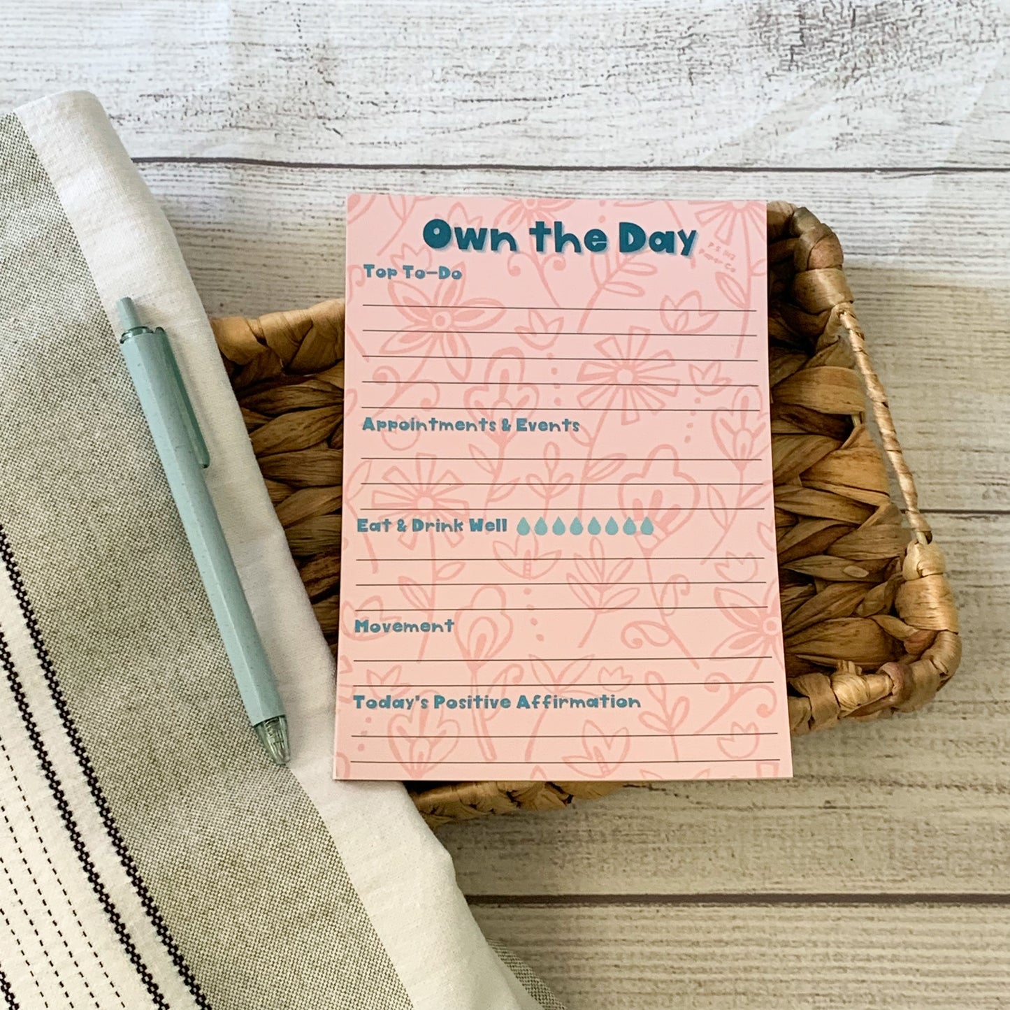 Own the Day Notepad